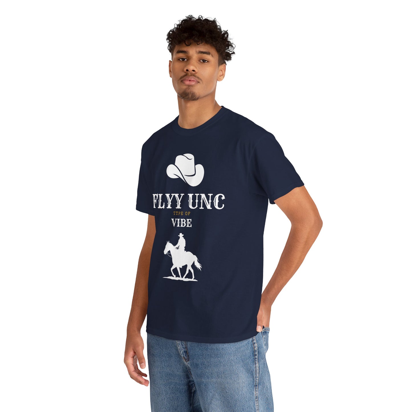 Unisex Cowboy Vibe Tee, Fun Graphic Tee, Casual Wear, Gift for Cowpoke Lovers, Western Style T-Shirt, Country Enthusiast Apparel