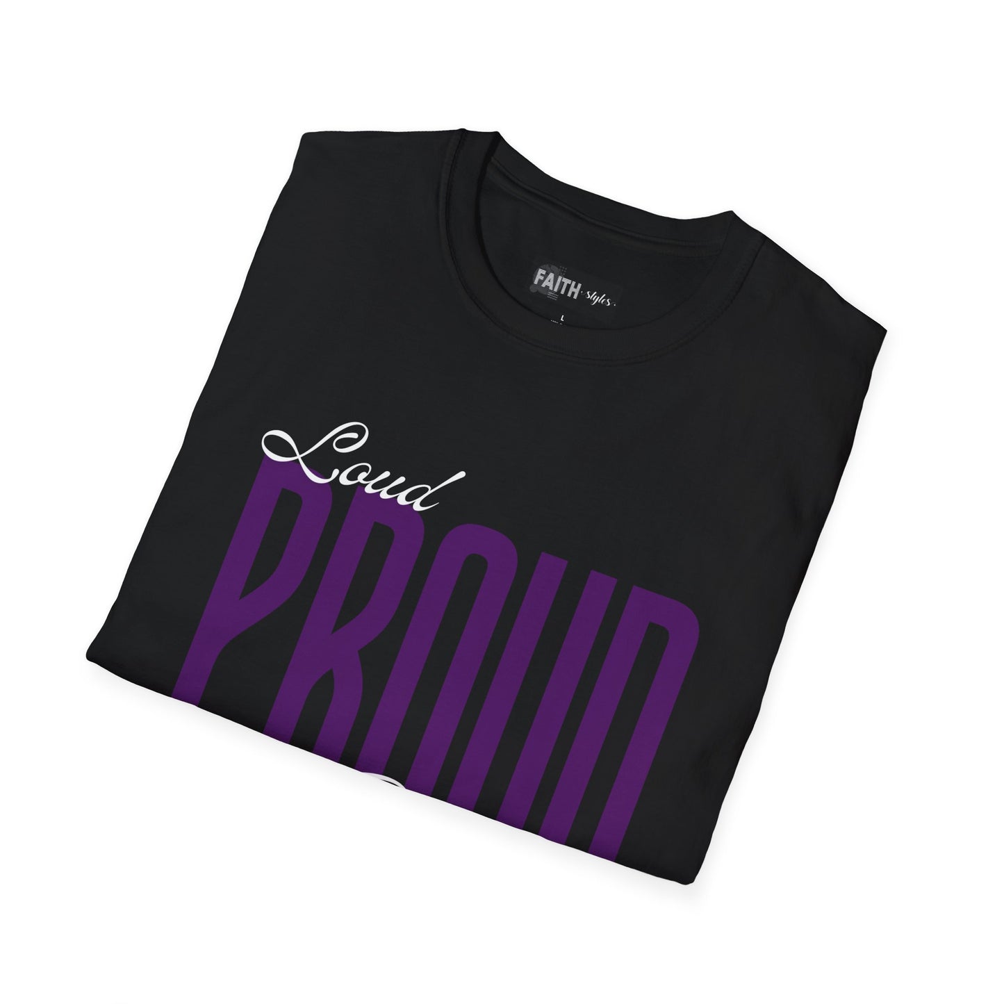 Proud Family Unisex T-Shirt, Lightweight Tee, Family Reunion Gift, Holiday Apparel, Personalized T-Shirt, Soft Cotton Top