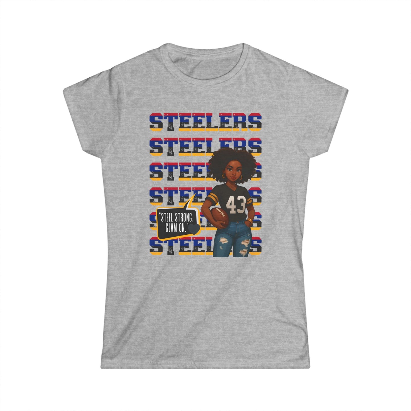 Stylish Football Fan Tee - Perfect for Game Days, Tailgating, Sports Events, Gifts for Her, Casual Wear