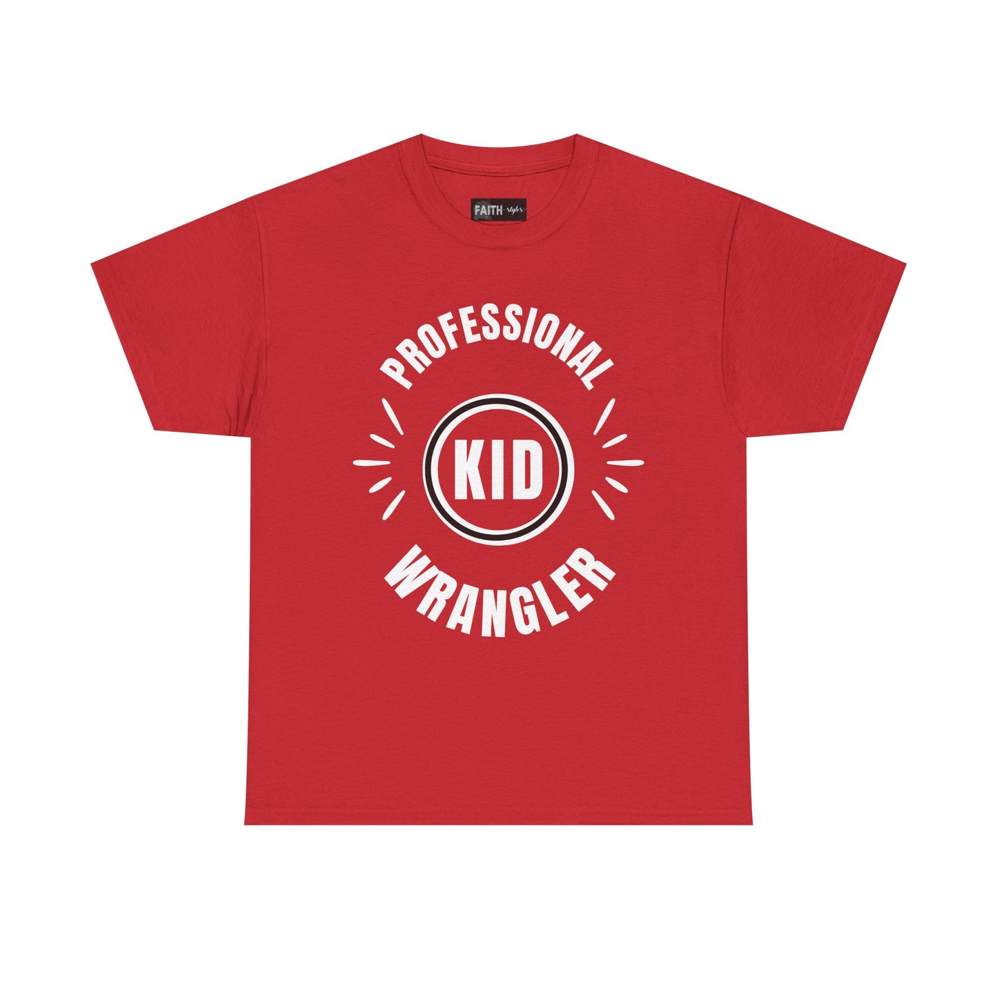 Professional Kid Wrangler T-Shirt, Fun Parenting Tee, Family Event Shirt, Gift for Moms & Dads, Kids Activities Apparel