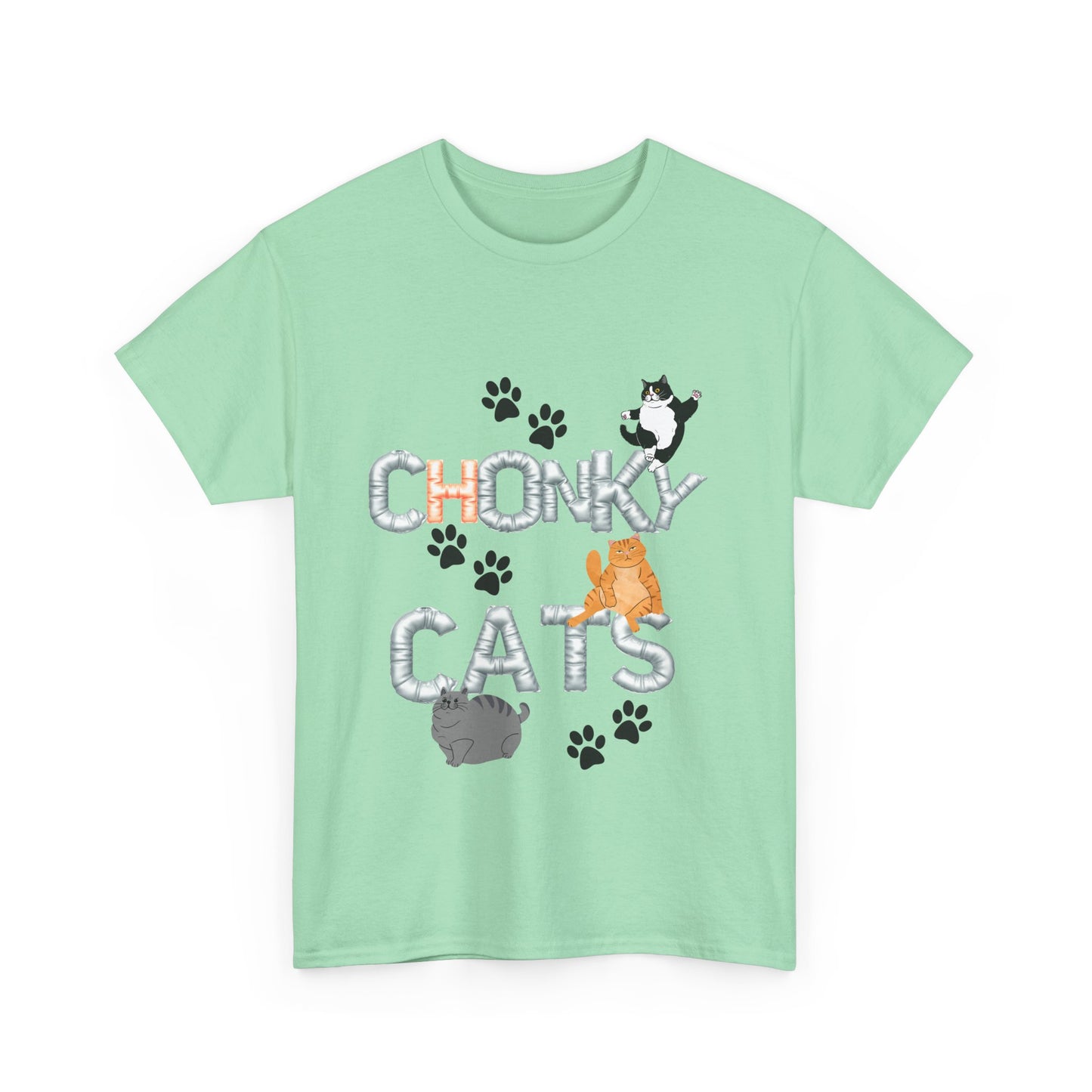 Chonk Cats Unisex Tee - Funny Pet Lovers Shirt, Cat Lover Gift, Humor Tee, Cute Animal Apparel, Gifts for Cat Owners
