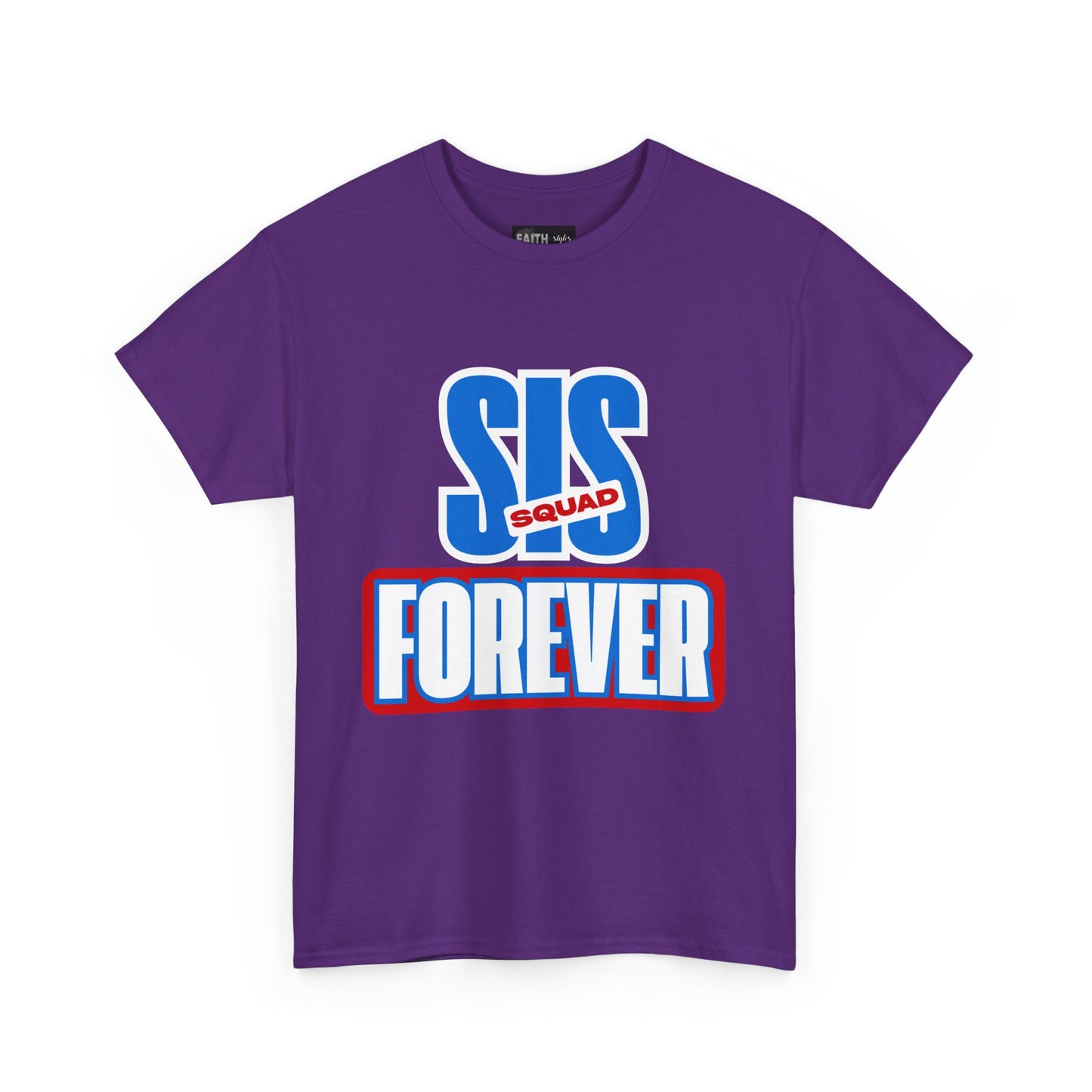 Unisex Heavy Cotton Tee - 'SUS Squad Forever' Graphic Tee, Casual Wear, Gift for Friends, Funny T-Shirt for Events, Streetwear Fashion