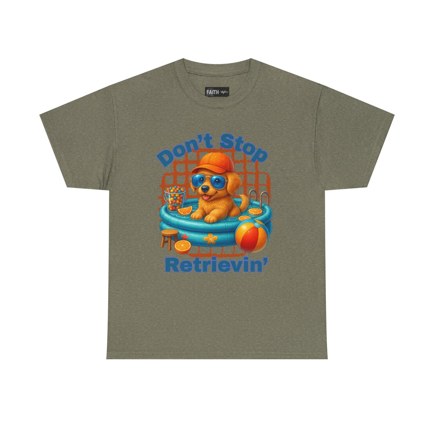 Playful Dog Lover Tee, Cute Pet T-Shirt, Summer Vibe Cotton Shirt, Gift for Dog Owners, Fun Casual Wear