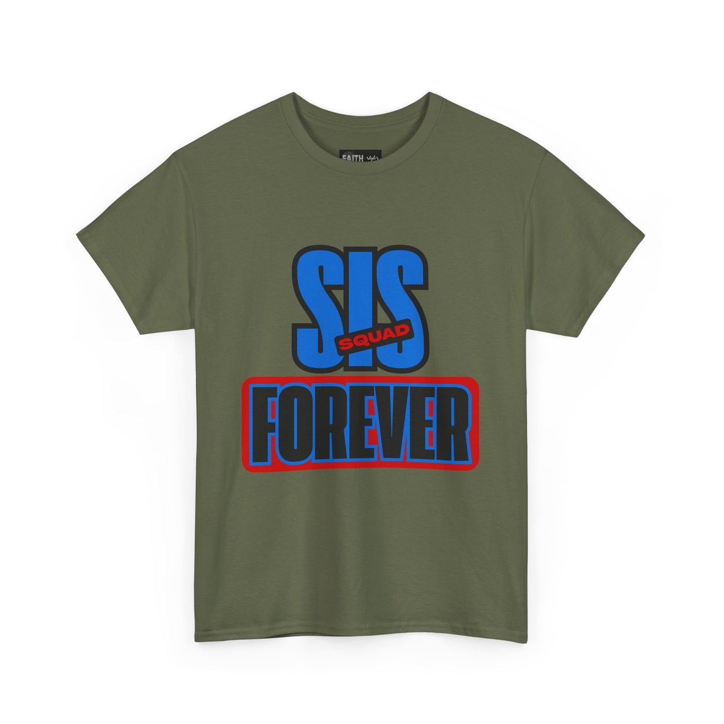 Unisex Heavy Cotton Tee - 'SUS Squad Forever' Graphic Tee, Casual Wear, Gift for Friends, Funny T-Shirt for Events, Streetwear Fashion