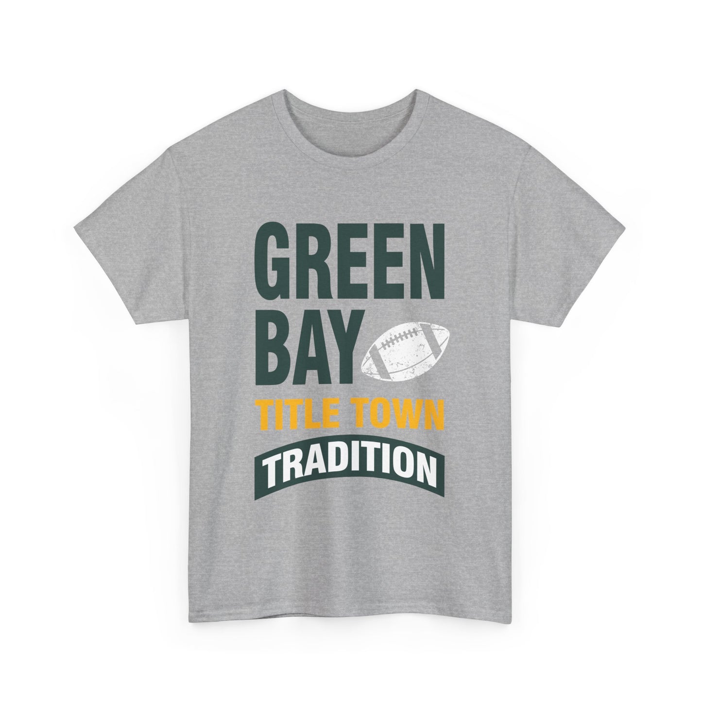 Green Bay Title Town Male Cotton Tee - Sports Fan Shirt, Team Apparel, [...]