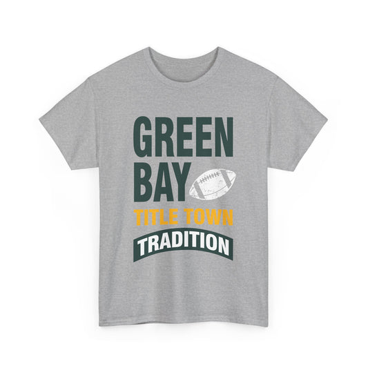 Green Bay Title Town Male Cotton Tee - Sports Fan Shirt, Team Apparel, [...]