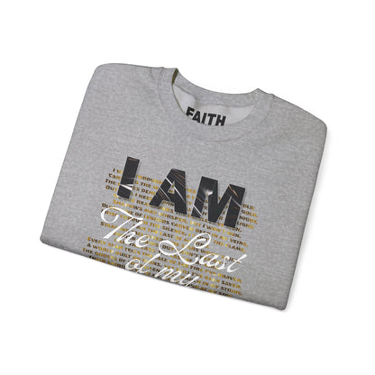 FaithStyles Unisex Heavy Blend™ Motivational Crewneck Sweatshirt - I AM The Last of my KING, Inspirational Gift for Him/Her, Cozy Fall Layer, [...]