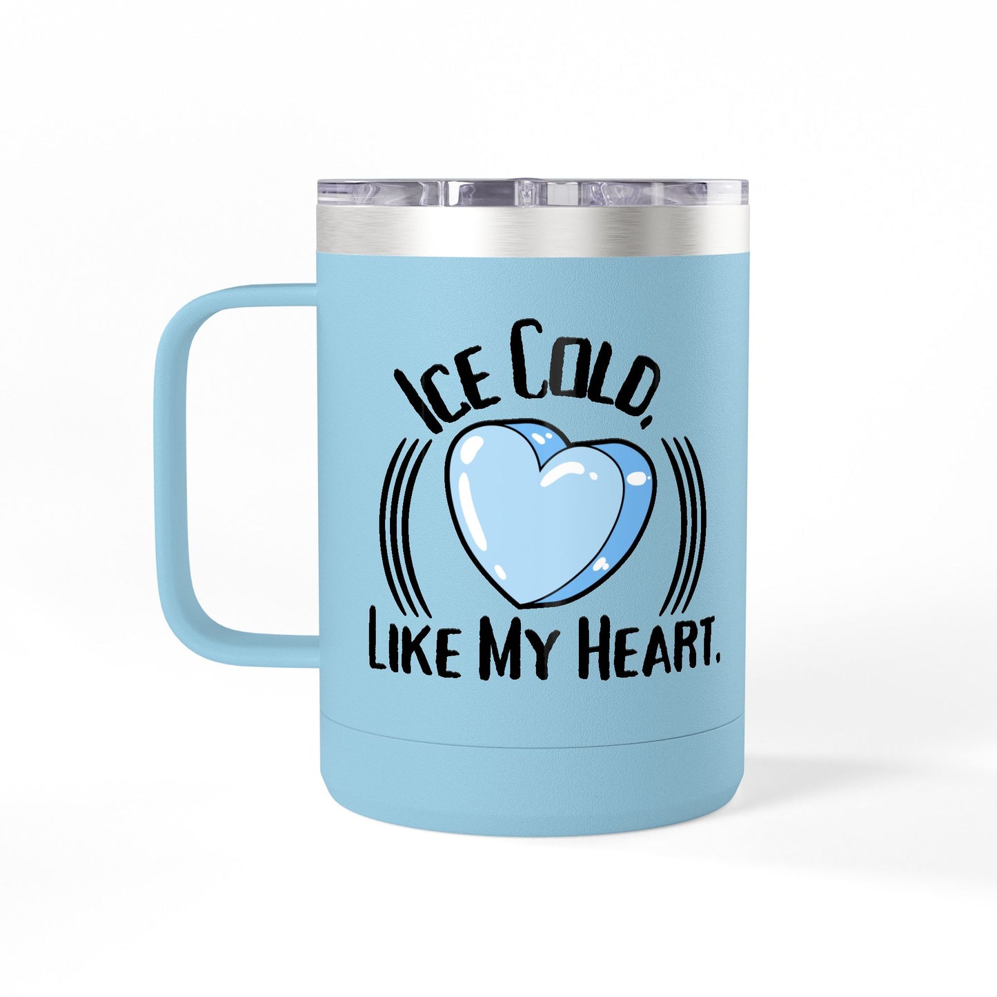 Ice Cold Mug: Heartfelt Coffee Tumbler, Perfect Gift for Friends, Fun Drinkware for Birthdays, Cheerful Kitchen Decor, Unique Cup for [...]