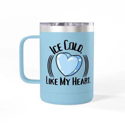 Ice Cold Mug: Heartfelt Coffee Tumbler, Perfect Gift for Friends, Fun Drinkware for Birthdays, Cheerful Kitchen Decor, Unique Cup for [...]