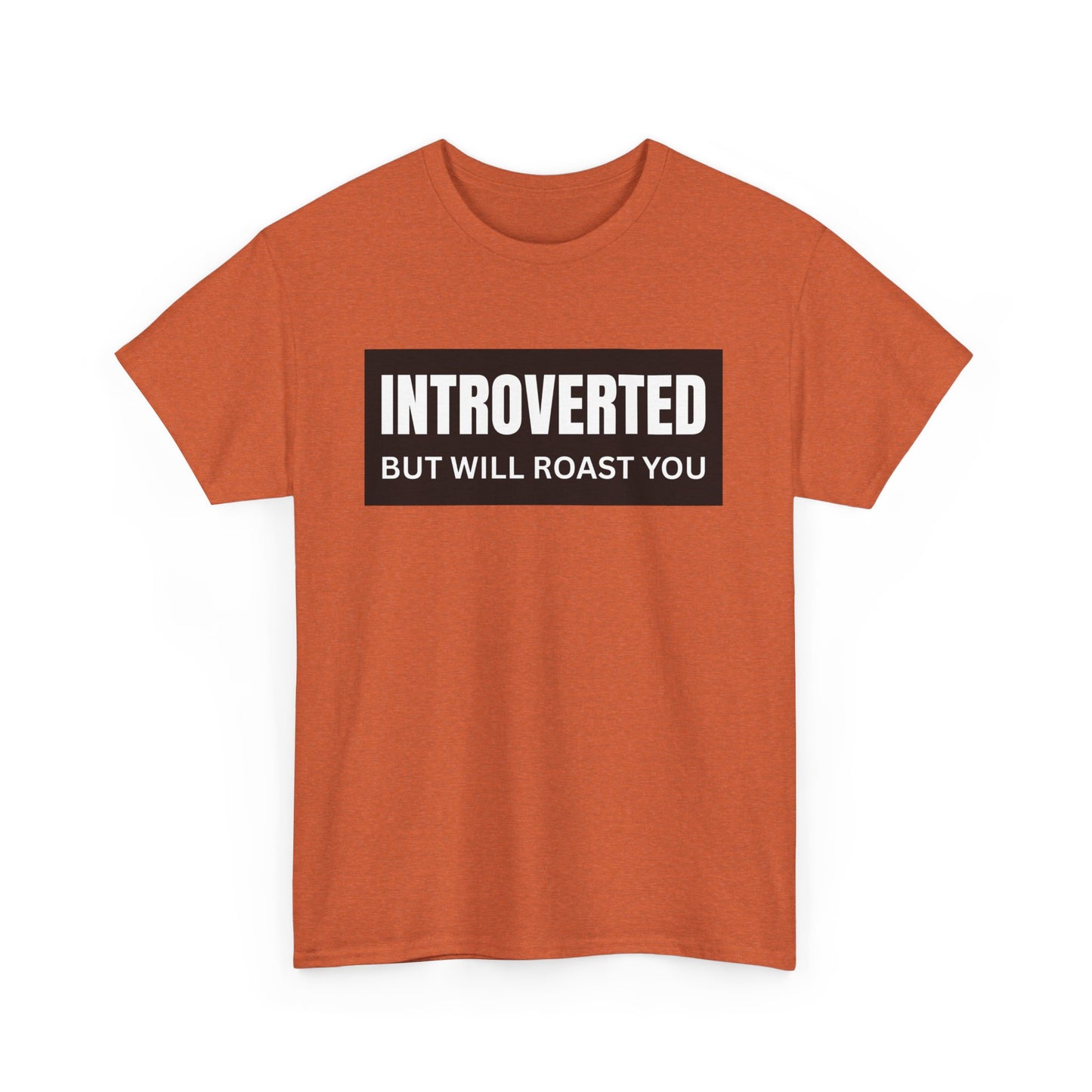 Introverted But Will Roast You Male Tee, Funny T-Shirt for Introverts, Perfect Gift for Friends, Humorous Apparel, Great for Casual [...]
