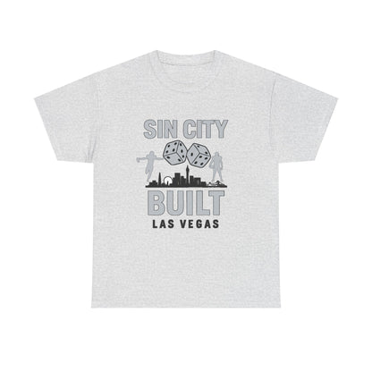 Las Vegas Built Tee, Male Cotton T-Shirt, Sin City Apparel, Casino Lover [...]