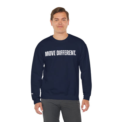 MOVE DIFFERENT. Unisex Crewneck Sweatshirt | Faith Styles®