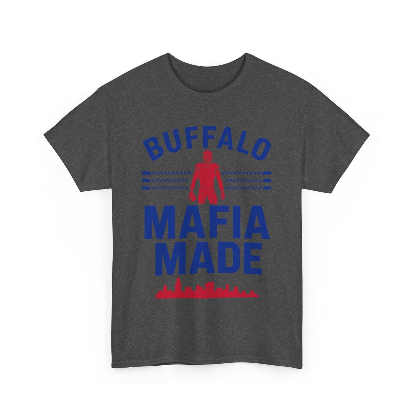 Buffalo Mafia Made Male Heavy Cotton Tee - Retro Graphic Tee, Casual [...]