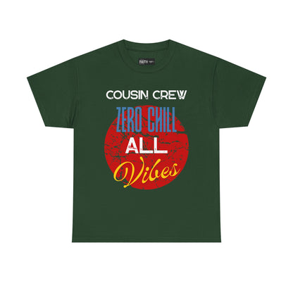 Cousin Crew Graphic Tee, Casual Unisex T-Shirt, Perfect for Family Gatherings, All-Occasion Gift, Trendy Lifestyle Wear