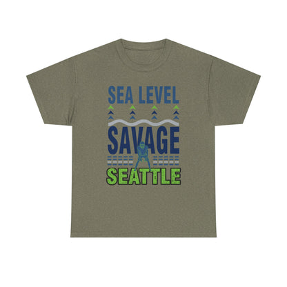 Seattle Savage Cotton Tee, Male Graphic T-Shirt, Casual Wear, Gift for [...]