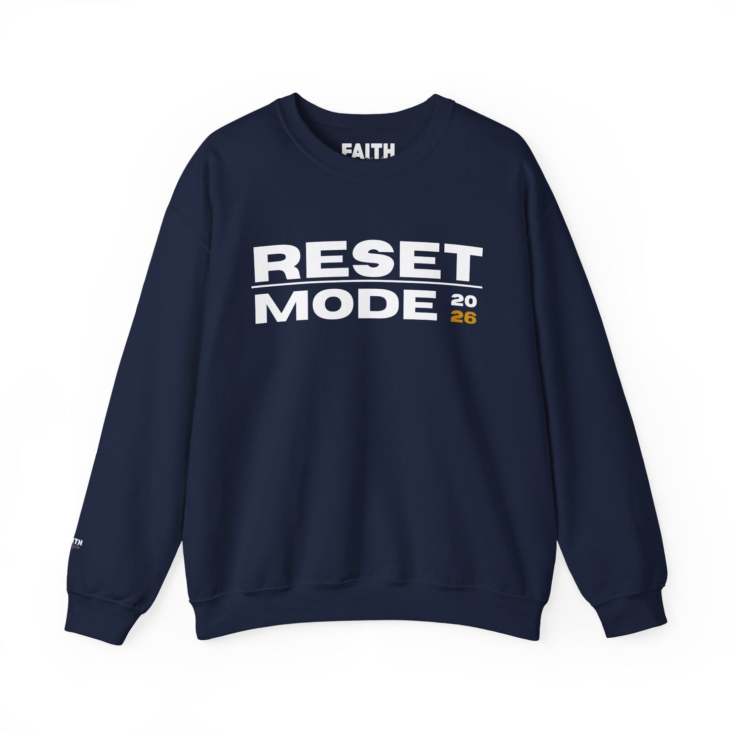 Reset Mode 2026 Crewneck Sweatshirt