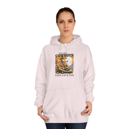 Unisex College Hoodie, Killer Cowboys