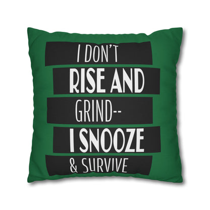 Cozy Motivational Pillowcase - Perfect for Home Decor, Gifts, Bedroom Accent, Self-Care, Relaxation