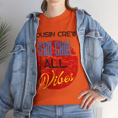 Cousin Crew Graphic Tee, Casual Unisex T-Shirt, Perfect for Family Gatherings, All-Occasion Gift, Trendy Lifestyle Wear