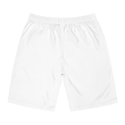 Board Shorts - 'I’m Not Extra, You’re Just Basic' AOP, Beachwear, Summer Apparel, Casual Swim Trunks, Gift for Him, Funny Swim Shorts