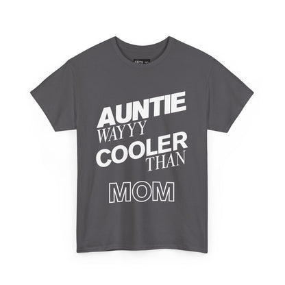 Cool Aunt Unisex Tee - Perfect Gift for Auntie, Family Gatherings, Fun Casual Wear, Birthday Celebration, Mother's Day