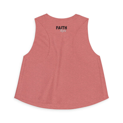FaithStyles Bad Bitch Society Crop Top — Feminine Bold Graphic Women's Crop