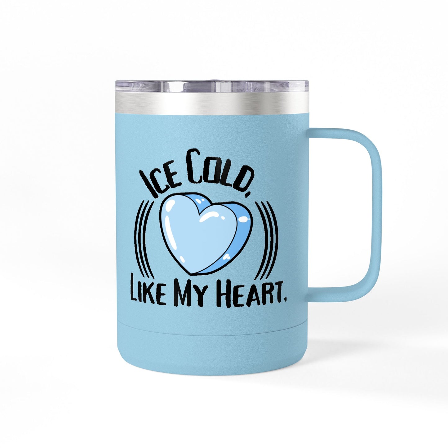 Ice Cold Mug: Heartfelt Coffee Tumbler, Perfect Gift for Friends, Fun Drinkware for Birthdays, Cheerful Kitchen Decor, Unique Cup for [...]