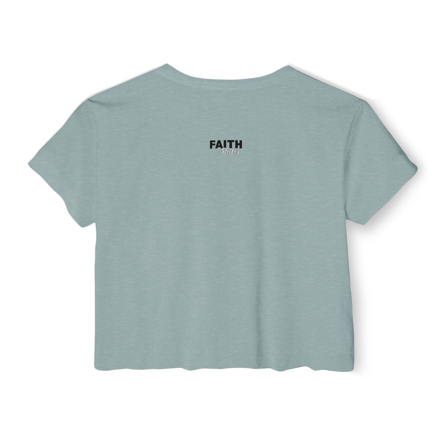 FaithStyles Bad Bitch Society Crop Top — Women's Festival Graphic Tee
