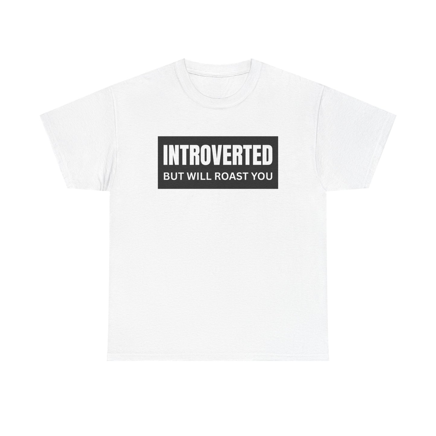 Introverted But Will Roast You Male Tee, Funny T-Shirt for Introverts, Perfect Gift for Friends, Humorous Apparel, Great for Casual [...]