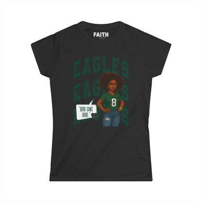 Eagles Game Day Women's Tee, Sports Fan Shirt, Football Season Apparel, Gift for Her, Casual Outfit for Celebrations