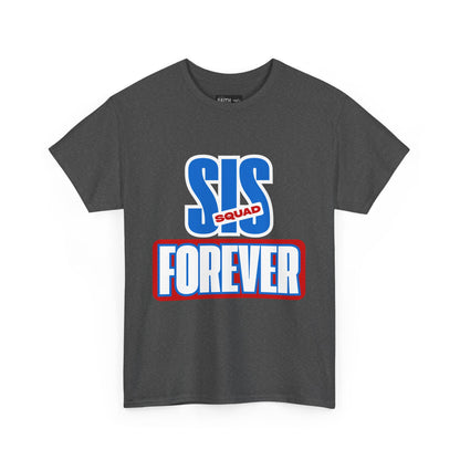Unisex Heavy Cotton Tee - 'SUS Squad Forever' Graphic Tee, Casual Wear, Gift for Friends, Funny T-Shirt for Events, Streetwear Fashion