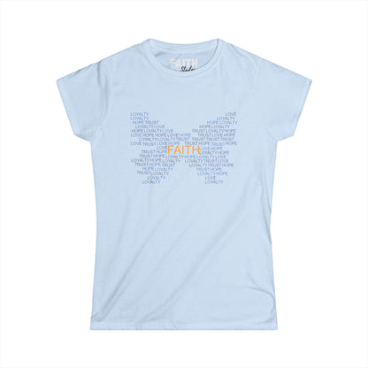 Faith-Inspired Women’s Tee | Comfortable Faith Shirt, Inspirational T-Shirt, Gift for Friends, Casual Wear, Uplifting Apparel