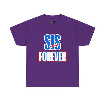 Unisex Heavy Cotton Tee - 'SUS Squad Forever' Graphic Tee, Casual Wear, Gift for Friends, Funny T-Shirt for Events, Streetwear Fashion