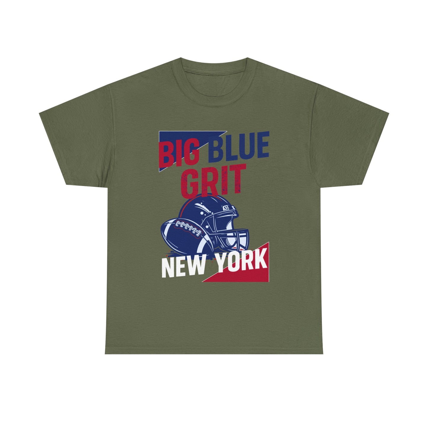 Big Blue Grit Male Heavy Cotton Tee, Football Apparel, Sports T-Shirt, [...]