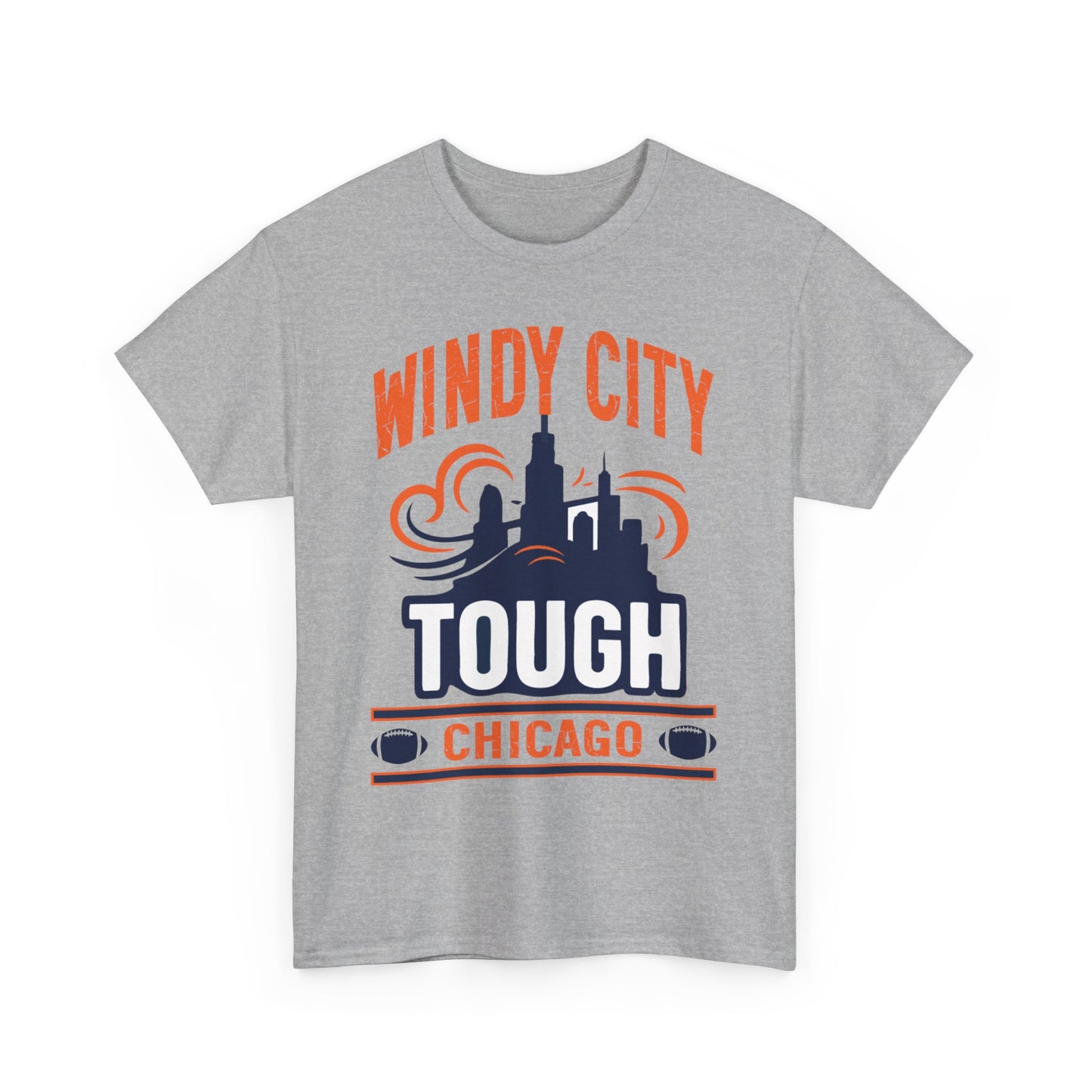 Windy City Tough Tee, Chicago Shirt, Male Cotton T-Shirt, Gifts for [...]