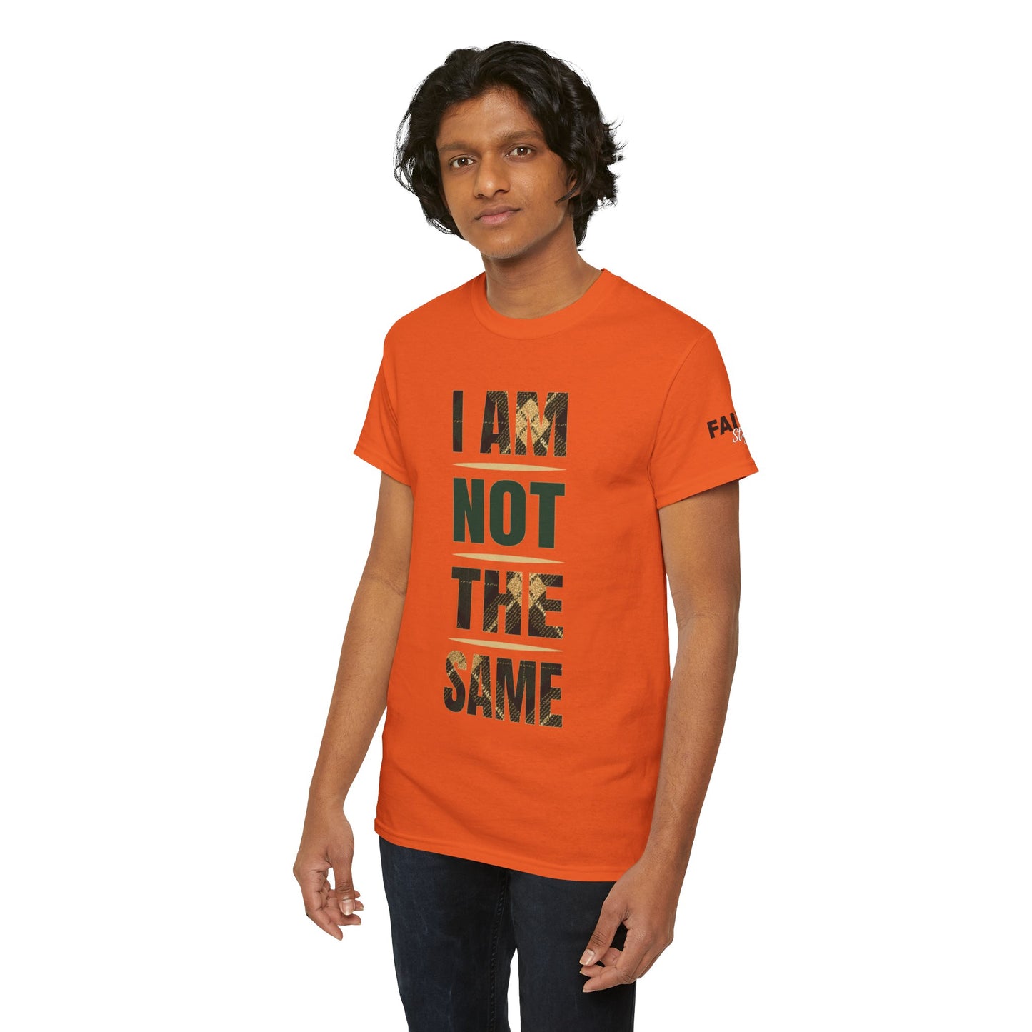 FaithStyles I Am Not The Same Tee — Inspirational Statement T-Shirt