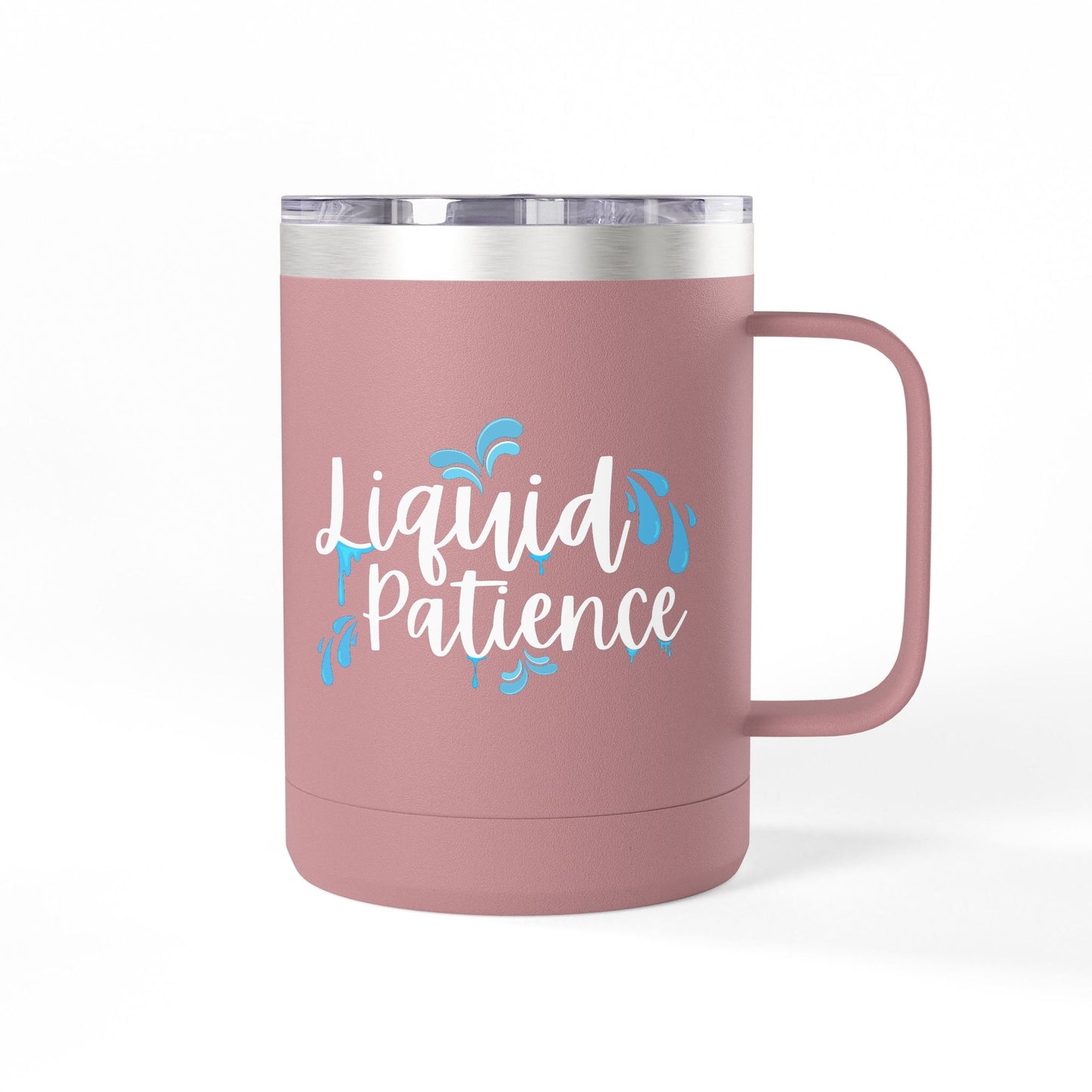 Liquid Patience Coffee Mug Tumbler | Perfect Gift for Coffee Lovers, Inspirational Drinkware, Home Office Accessory, Relaxation Gift, [...]