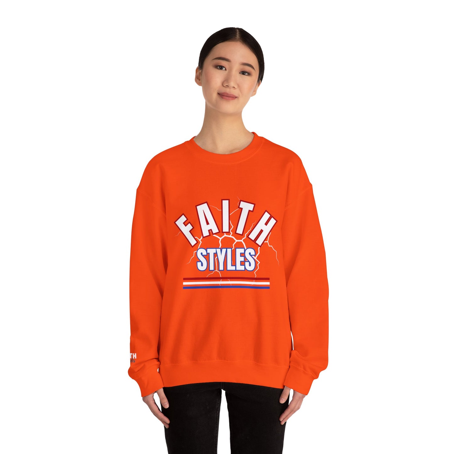 FaithStyles - Laid Back Unisex Heavy Blend™ Crewneck Sweatshirt