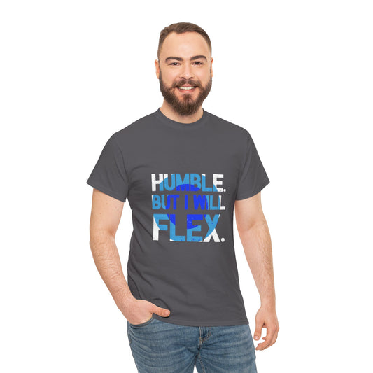 Inspirational Male Heavy Cotton Tee - Motivational Fashion, Casual Wear, Gift for Friends, Positive Vibes, Everyday Comfort