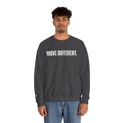 MOVE DIFFERENT. Unisex Crewneck Sweatshirt | Faith Styles®