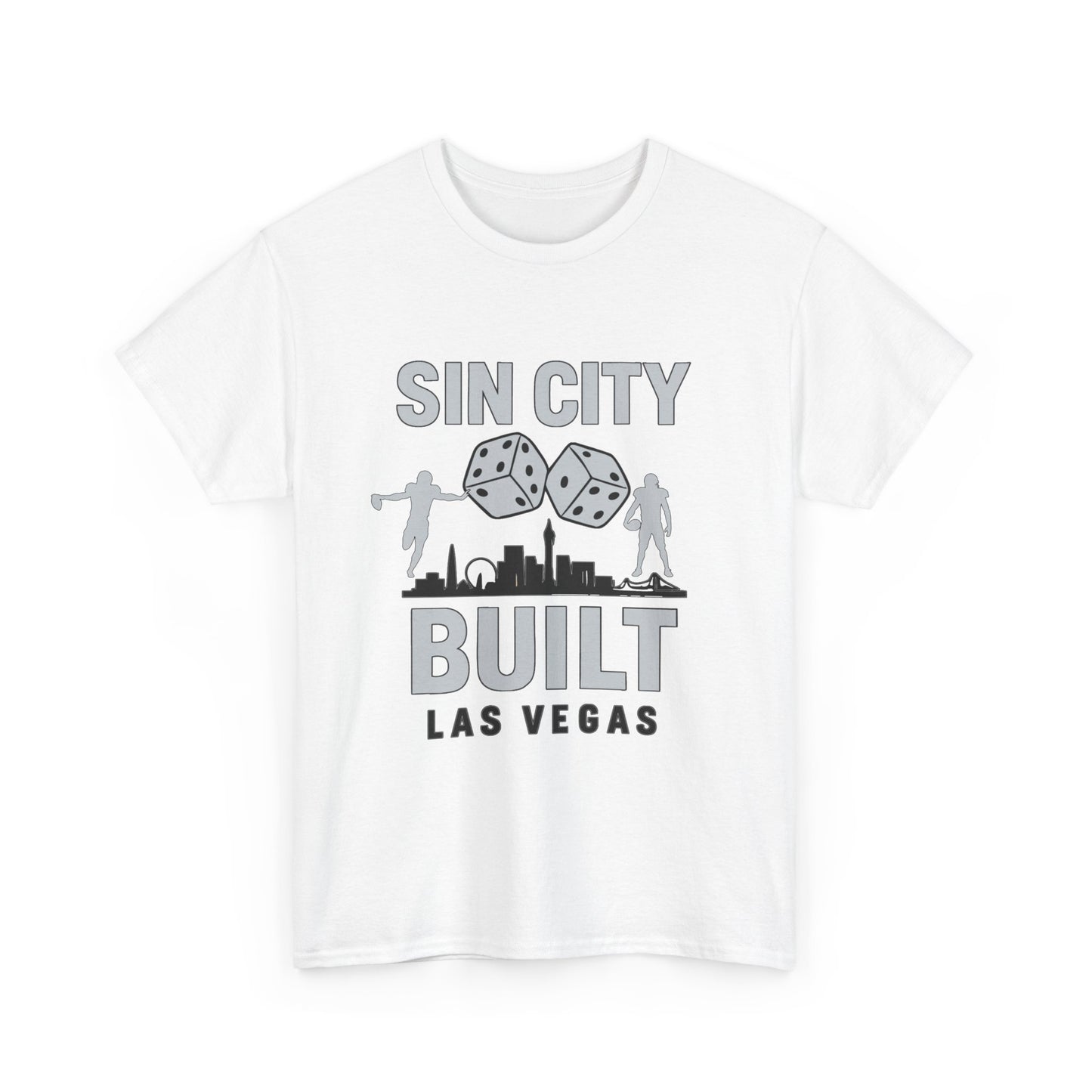Las Vegas Built Tee, Male Cotton T-Shirt, Sin City Apparel, Casino Lover [...]