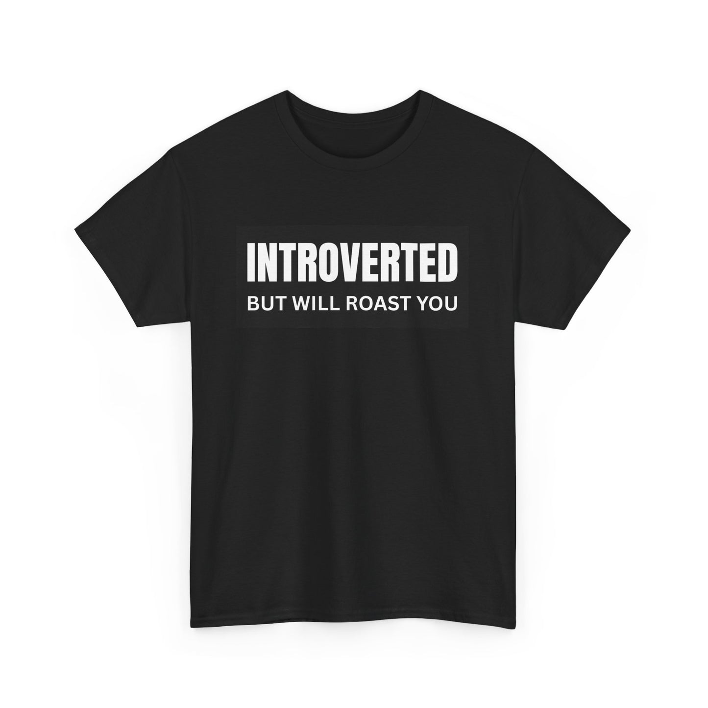 Introverted But Will Roast You Male Tee, Funny T-Shirt for Introverts, Perfect Gift for Friends, Humorous Apparel, Great for Casual [...]