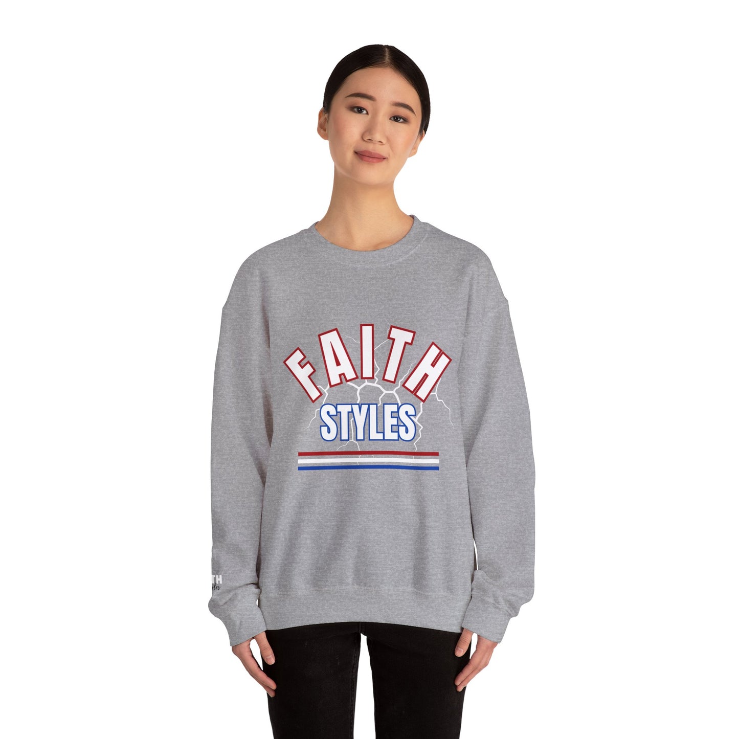 FaithStyles - Laid Back Unisex Heavy Blend™ Crewneck Sweatshirt