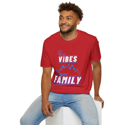 Stylish Family Vibes T-Shirt | Fun Gift for Family Gatherings, Parties, Holidays, Love Shirt, Unisex Tee