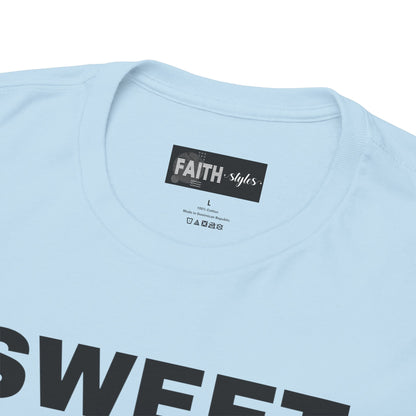 Sweet but Savage Grandma Cotton Tee | Fun Gift for Trendsetters, Everyday Wear, Birthday Party, and Casual Outings