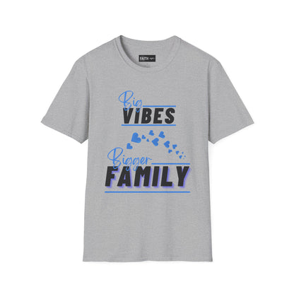 Stylish Family Vibes T-Shirt | Fun Gift for Family Gatherings, Parties, Holidays, Love Shirt, Unisex Tee