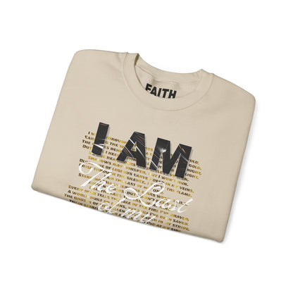 FaithStyles Unisex Heavy Blend™ Motivational Crewneck Sweatshirt - I AM The Last of my KING, Inspirational Gift for Him/Her, Cozy Fall Layer, [...]
