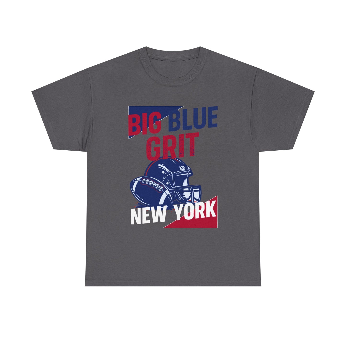 Big Blue Grit Male Heavy Cotton Tee, Football Apparel, Sports T-Shirt, [...]