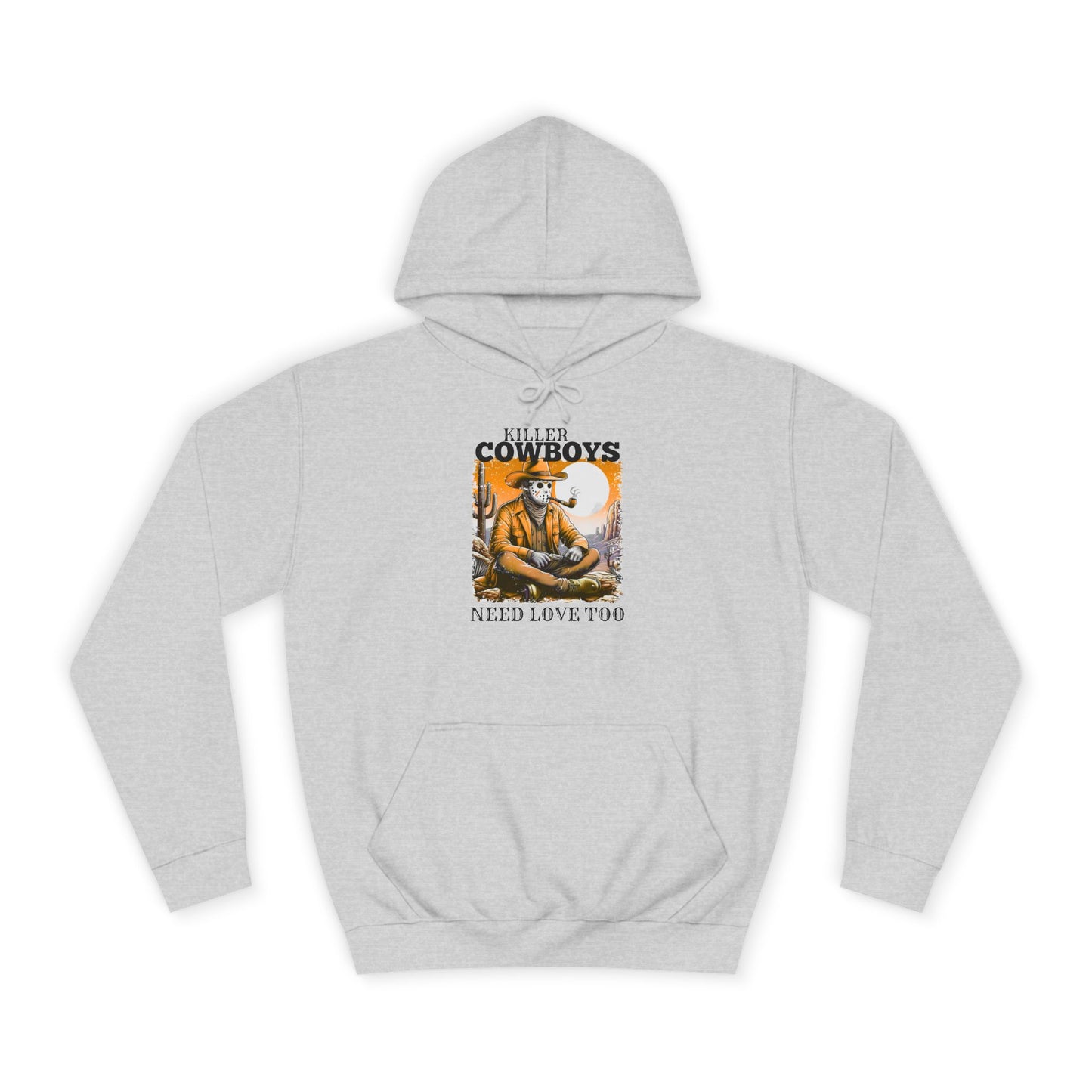 Unisex College Hoodie, Killer Cowboys