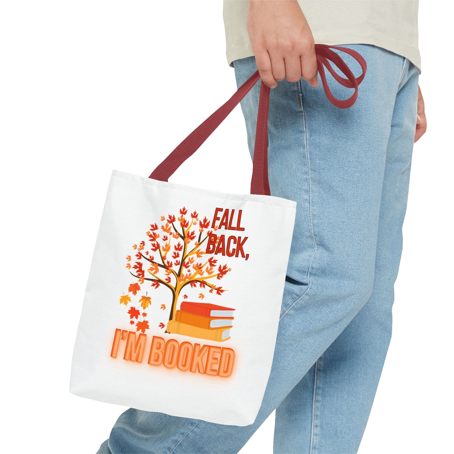 Autumn-Themed Tote Bag - Perfect for Book Lovers, Fall Decor, Back to School, Eco-Friendly Gift, Seasonal Bag